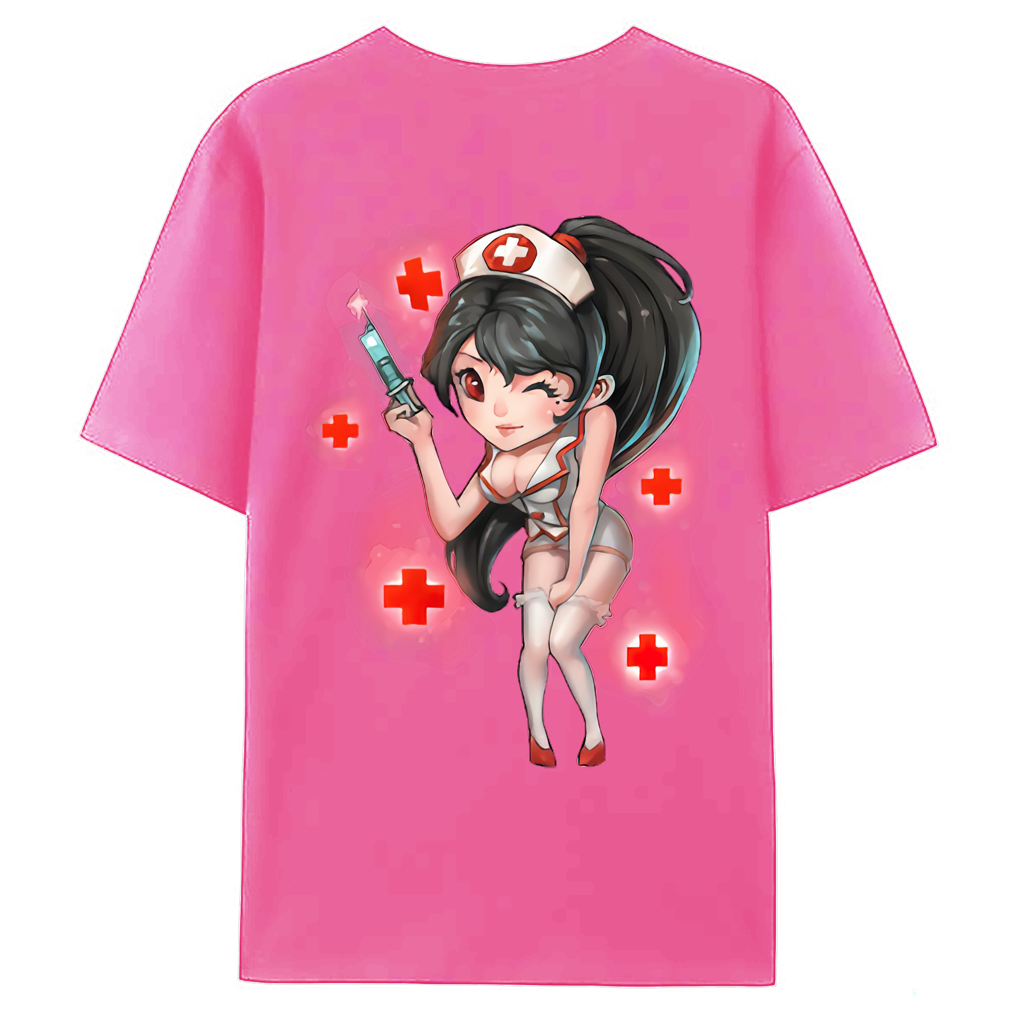 （画像用） リーグ・オブ・レジェンド League of Legends LOL レディース半袖Tシャツ(バックプリント)